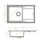 Plautuvė MEGALO 50x78 SBE 711T